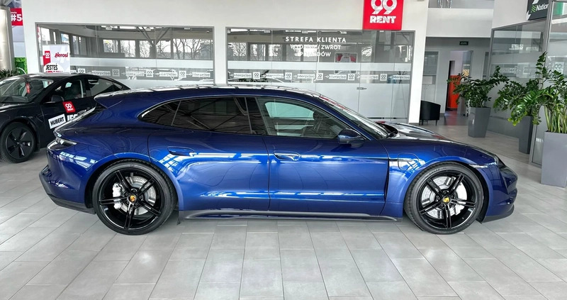 Porsche Taycan cena 449000 przebieg: 27500, rok produkcji 2022 z Braniewo małe 529